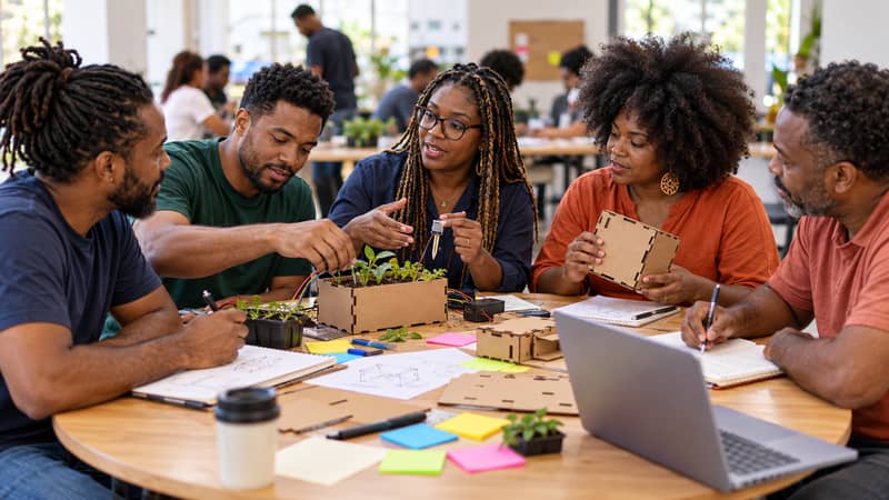 Participantes do Lab Futuros Inovatives